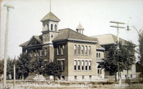 High School, Hinckley Minnesota, 1910's