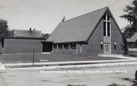 Presbyterian Church, Howard Lake Minnesota, 1950's
