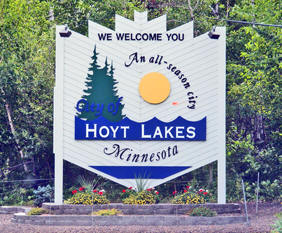 Welcome to Hoyt Lakes Minnesota