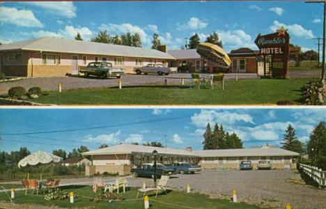 Rambler Motel, International Falls Minnesota, 1962
