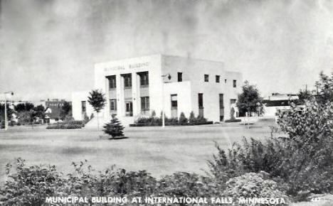 Municipal Building, International Falls Minnesota, 1947