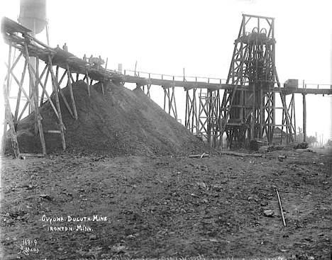 Cuyuna-Duluth Mine, Ironton Minnesota, 1911