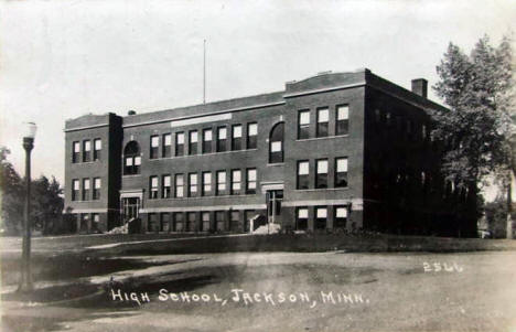 High School, Jackson Minnesota, 1923
