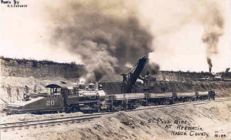 St. Paul Mine, Keewatin Minnesota, 1912