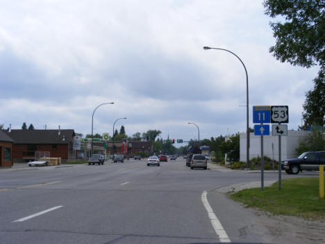 Junction Highway 11 and Highway 53, International Falls Minnesota, 2007