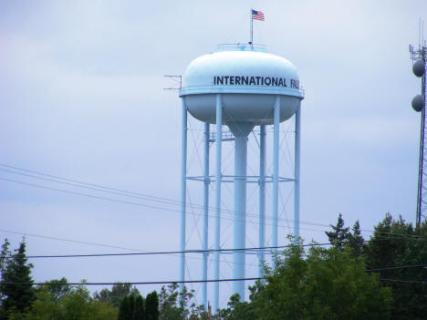 International Falls Minnesota Water Tower, 2007