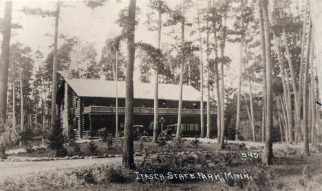 Lodge at Itasca State Park, 1920's