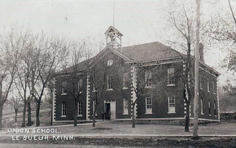 Union School, Le Sueur Minnesota, 1910's