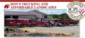 Dons Trucking and Affordable Landscapes, Lonsdale Minnesota