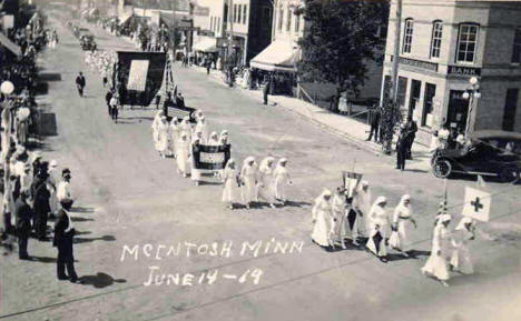 Parade, McIntosh, Minnesota, 1919