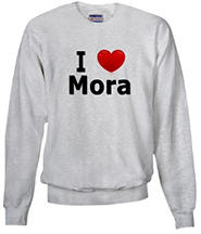 I Love Mora Sweatshirt