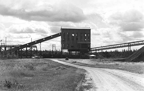 Mesabi Chief beneficiation plant at Nashwauk Minnesota, 1938