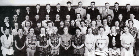 Nashwauk Minnesota High School Mixed Chorus, 1936-1937