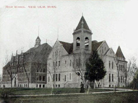 High School, New Ulm Minnesota, 1907