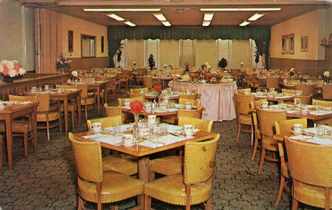 Eiber's Willamarie Dining Room, New Ulm Minnesota, 1950's
