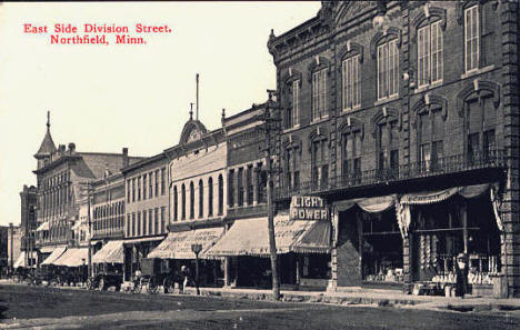 East Side, Division Street, Northfield Minnesota, 1915