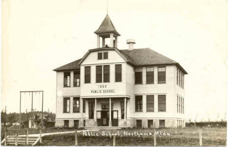 Public School, Northome Minnesota, 1905