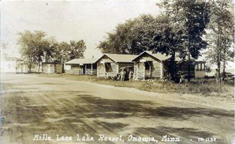 Mille Lacs Lake Resort, Onamia Minnesota, 1920's