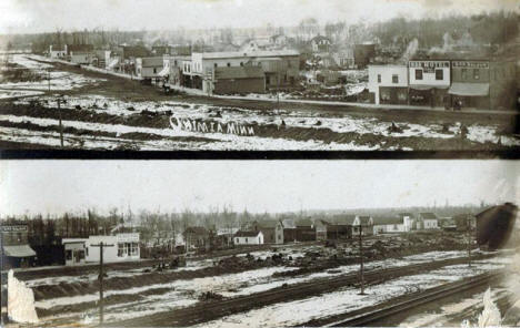 General views, Onamia Minnesota, 1909