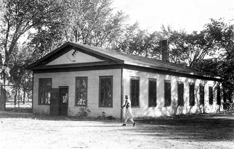 School, industrial arts shop, Park Rapids Minnesota, 1935