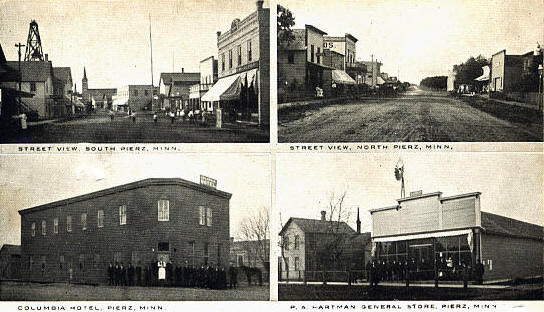 Multiple scenes, Pierz Minnesota, 1908
