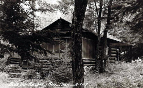 Cabin at Blue Top Resort, Ray Minnesota, 1940's