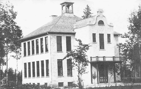 School, Shevlin Minnesota, 1910's