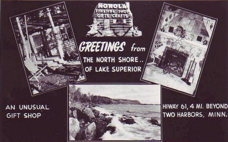 Norola Gift Shop, Two Harbors MN, 1953's