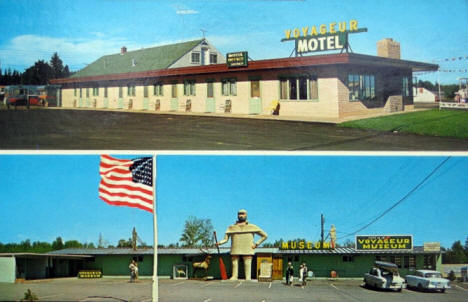 Voyageur Hotel & Museum, Two Harbors Minnesota, 1960's