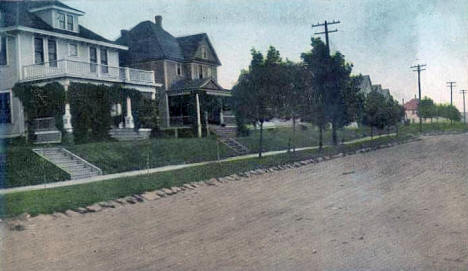 Third Avenue, Two Harbors Minnesota, 1910's
