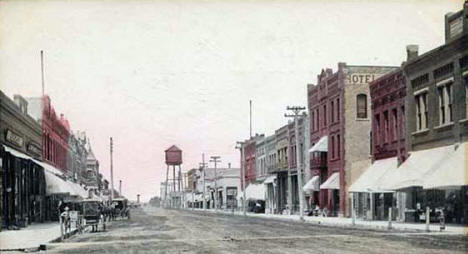 Third Street, Wadena Minnesota, 1910's?