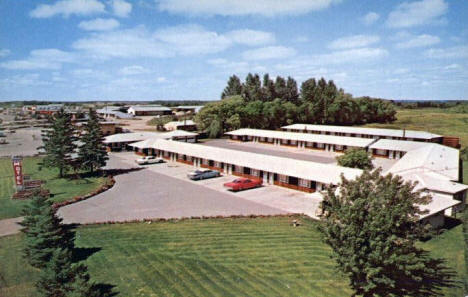 Twin Spruce Motel, Wadena Minnesota, 1970