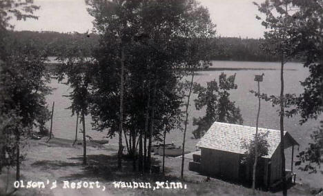 Olson's Resort, Waubun Minnesota, 1950's?