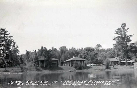The Jolly Fisherman Resort on Big Elbow Lake, Waubun Minnesota, 1957