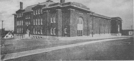 The former Recreational Building in Eveleth Minnesota