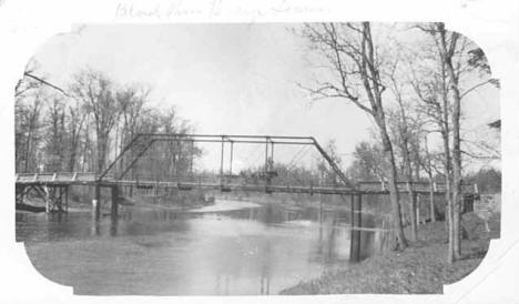 Black River bridge near Loman Minnesota, 1917