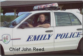 Chief John Reed, Emily Minnesota Police Department