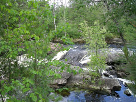 Vermilion Falls in Superior National Forest 