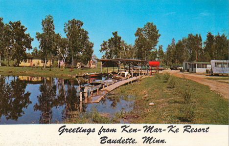 Ken-Mar-Ke Resort, Baudette Minnesota, 1960's