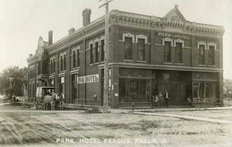 Park Hotel, Fergus Falls Minnesota, 1908
