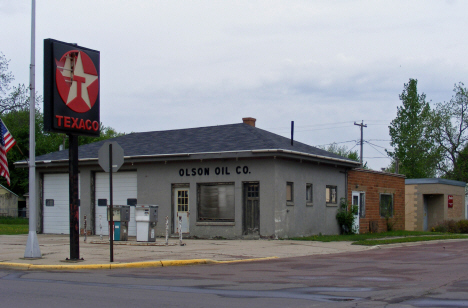 Former Olson Oil Company building, Trimont Minnesota, 2014