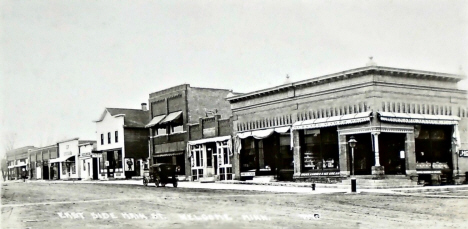 East Side of Main Street, Welcome Minnesota, 1910's