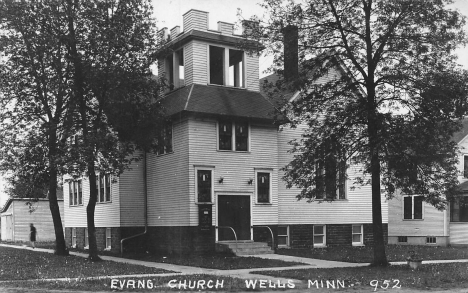 Evangelical Church, Wells Minnesota, 1930's