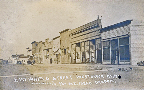East Whited Street, Westbrook Minnesota, 1907