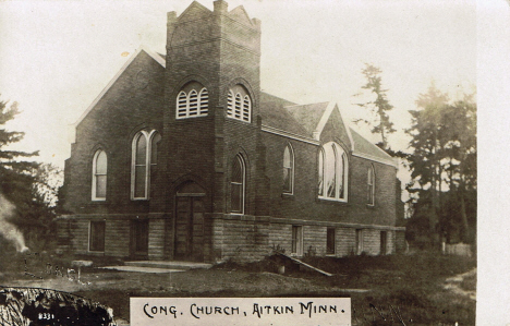 Congregational Church, Aitkin Minnesota, 1914
