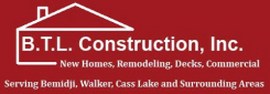 BTL Construction Inc. Cass Lake Minnesota