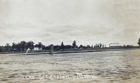 Pokegama Lake scene, near Grasston Minnesota, 1910's