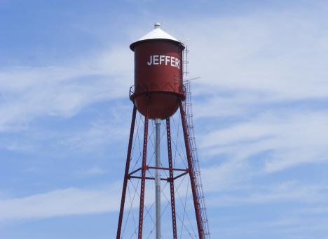Water tower, Jeffers Minnesota, 2014