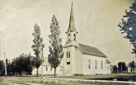 German Lutheran Church, Lester Prairie Minnesota, 1910's