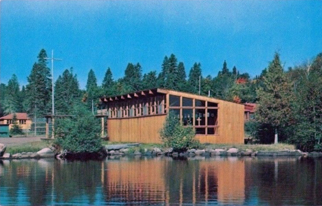 Linner Chapel at Cathedral of the Pines Camp on Caribou Lake, Lutsen Minnesota, 1960's